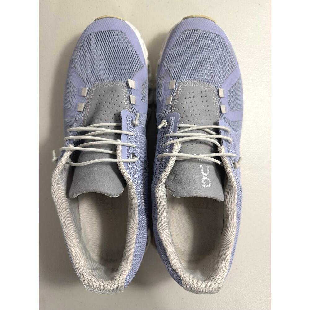 On Cloud 5 Women’s Size 9 Nimbus Alloy Purple Blue White Running Shoes Sneakers - Picture 5 of 9